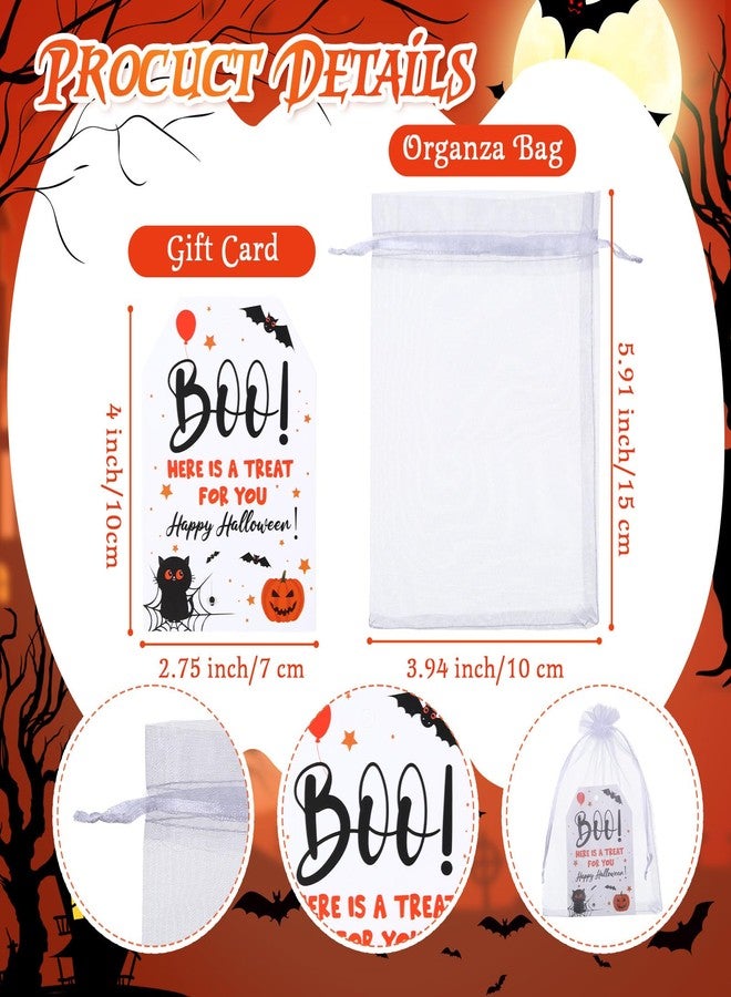 Jerify 24 Set Halloween Stress Balls Gift Bulk 2.48 Inch Large Pumpkin Foam Stress Ball with Cards and Organza Bags for Halloween Party Favor Gift Carnival Reward Prizes - Image 5